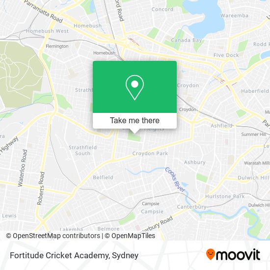 Fortitude Cricket Academy map