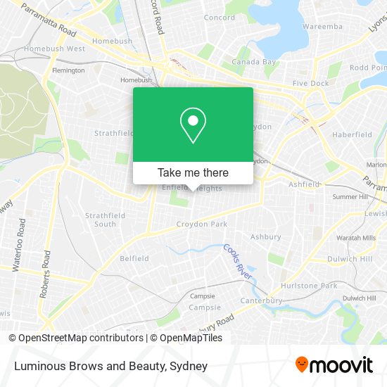 Luminous Brows and Beauty map