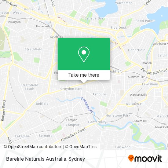 Barelife Naturals Australia map