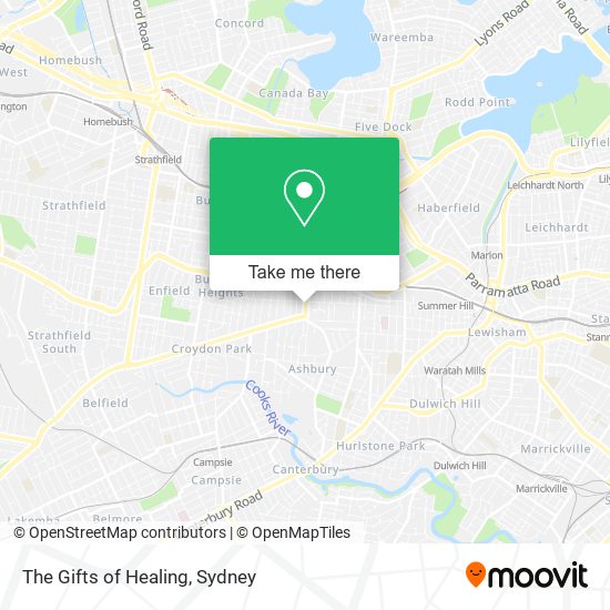 The Gifts of Healing map
