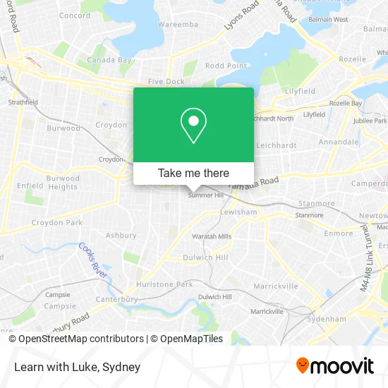 Learn with Luke map