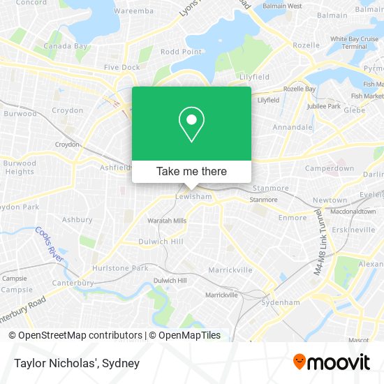 Taylor Nicholas' map