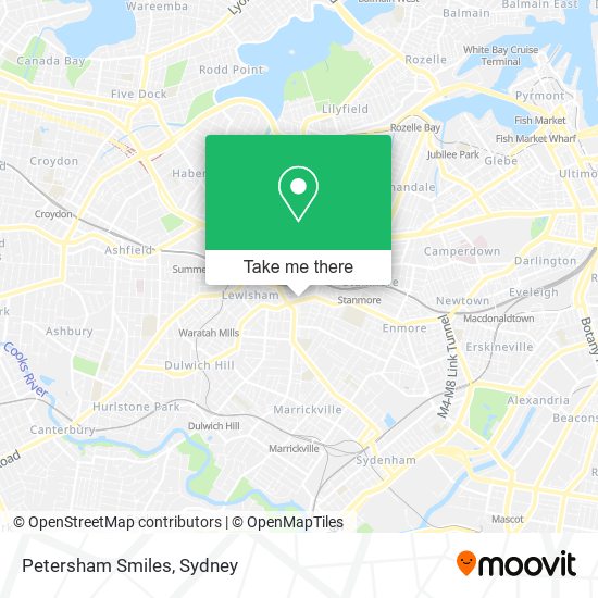 Petersham Smiles map