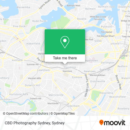 Mapa CBD Photography Sydney