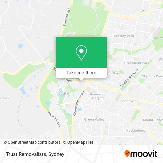 Trust Removalists map