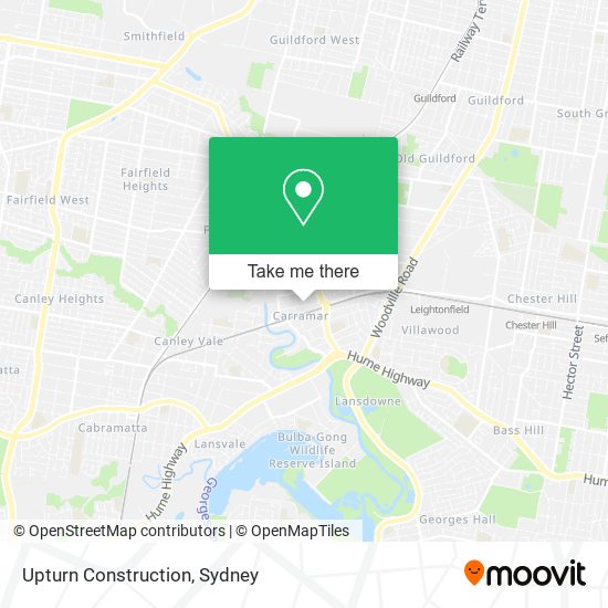 Upturn Construction map