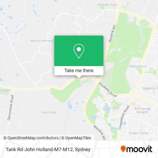 Tank Rd-John Holland-M7-M12 map