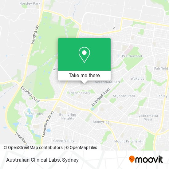 Mapa Australian Clinical Labs