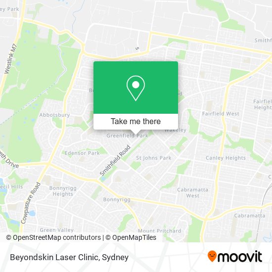 Beyondskin Laser Clinic map