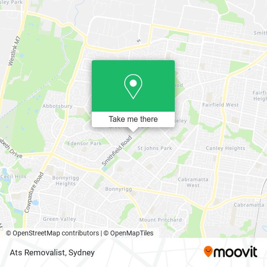 Ats Removalist map