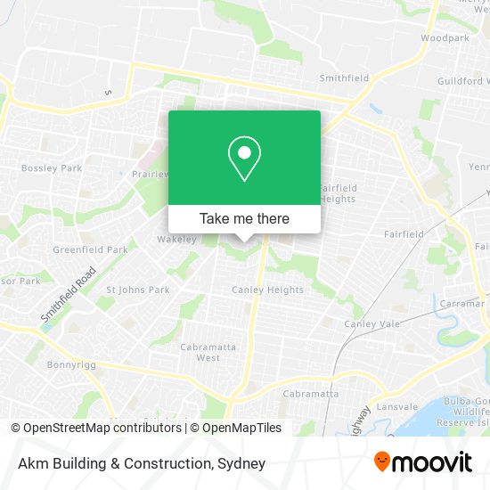 Akm Building & Construction map