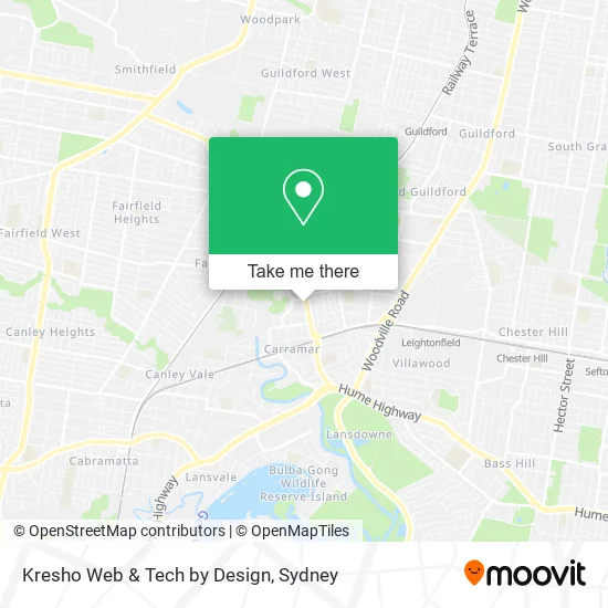 Mapa Kresho Web & Tech by Design