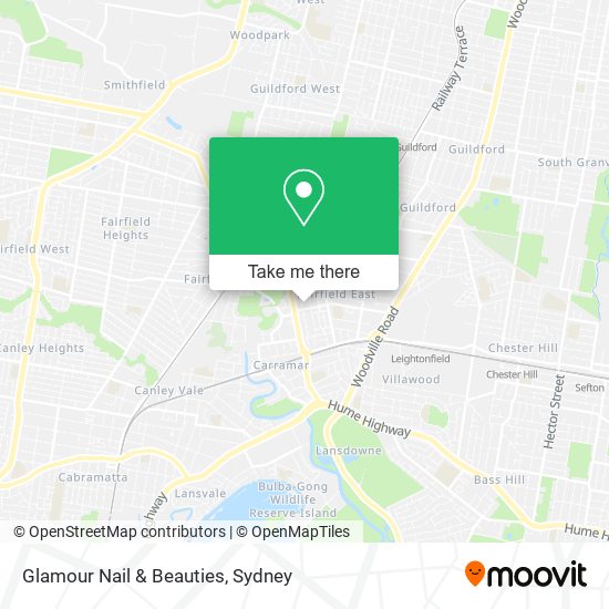 Glamour Nail & Beauties map