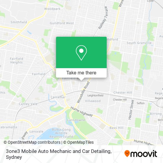 Mapa 3one3 Mobile Auto Mechanic and Car Detailing