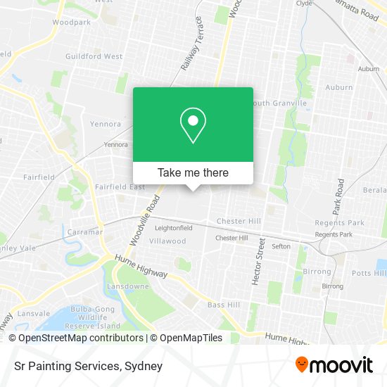 Sr Painting Services map