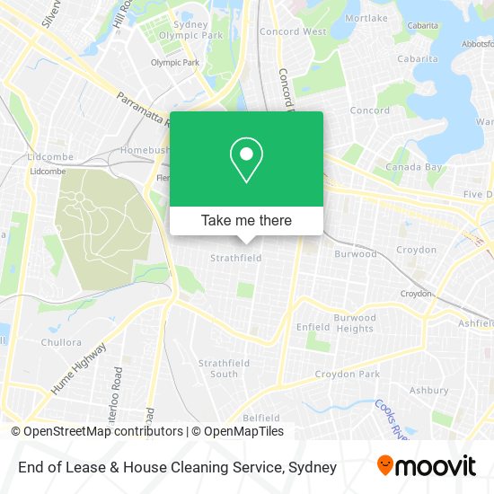 Mapa End of Lease & House Cleaning Service