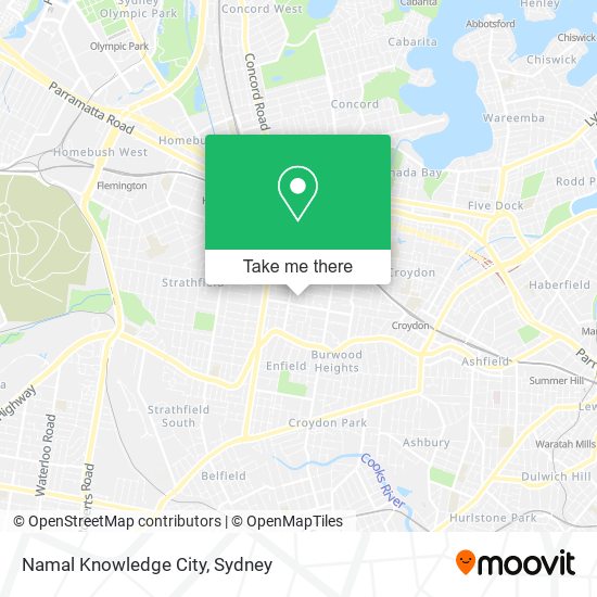 Namal Knowledge City map