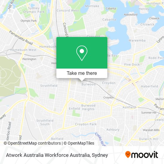 Atwork Australia Workforce Australia map