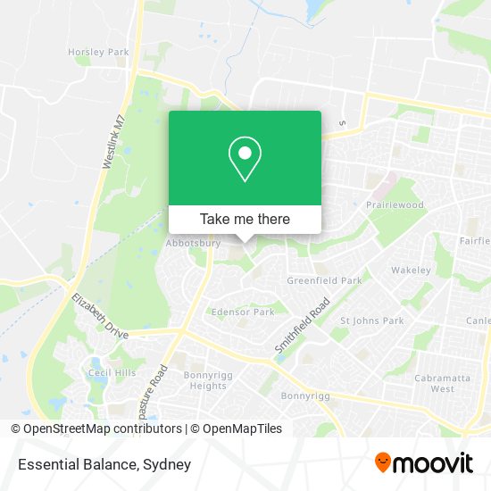 Essential Balance map