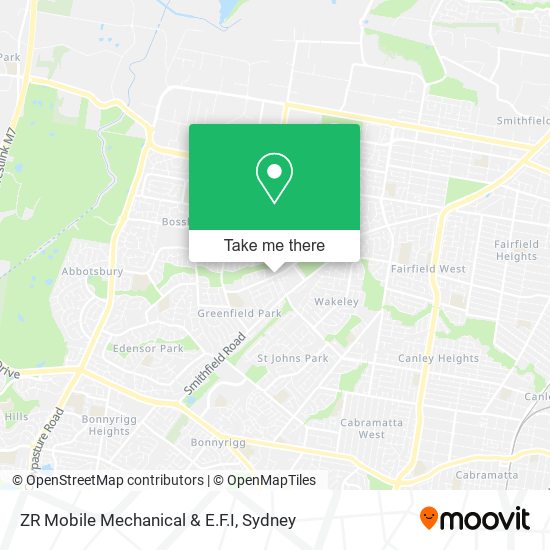 ZR Mobile Mechanical & E.F.I map