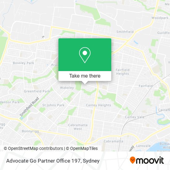 Advocate Go Partner Office 197 map