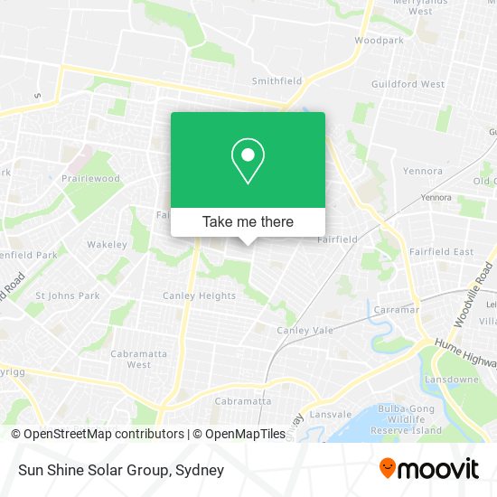 Sun Shine Solar Group map