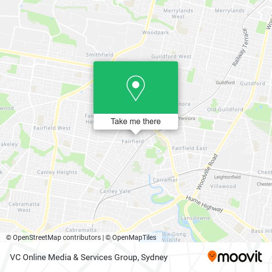 Mapa VC Online Media & Services Group