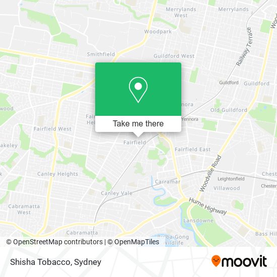 Shisha Tobacco map