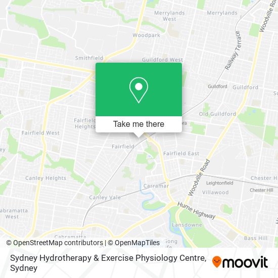 Sydney Hydrotherapy & Exercise Physiology Centre map