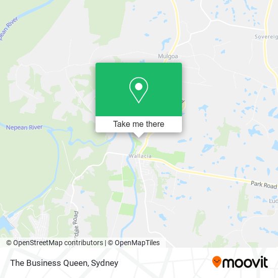 The Business Queen map