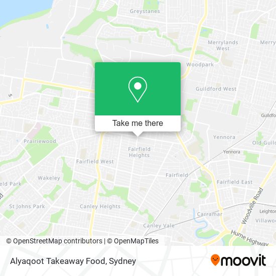 Mapa Alyaqoot Takeaway Food