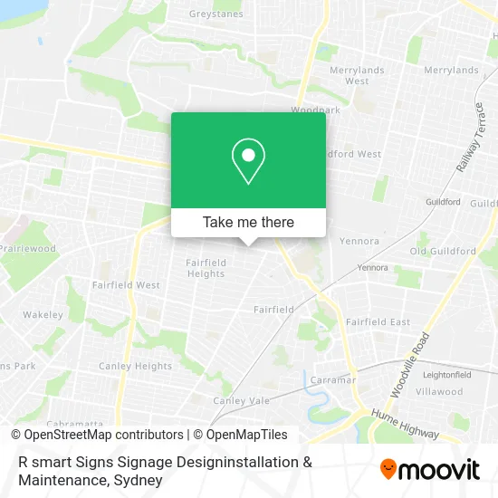 R smart Signs Signage Designinstallation & Maintenance map