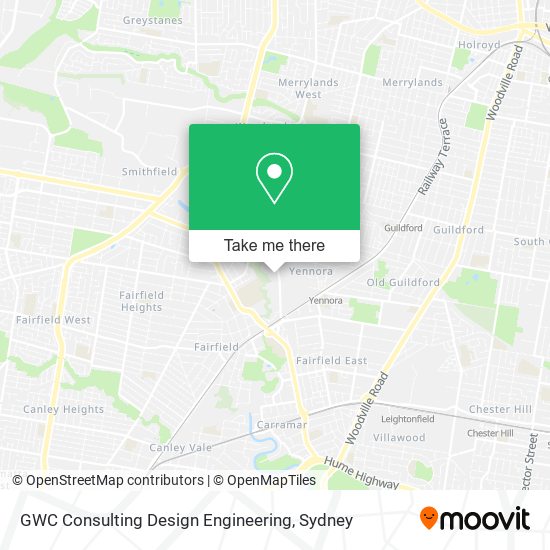 GWC Consulting Design Engineering map