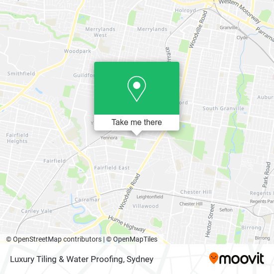 Luxury Tiling & Water Proofing map