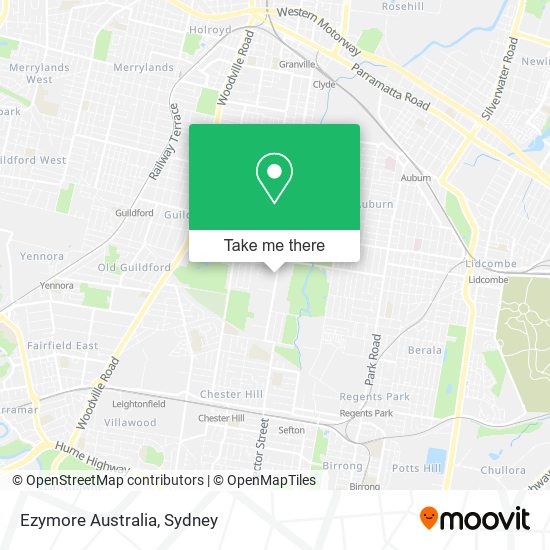 Ezymore Australia map