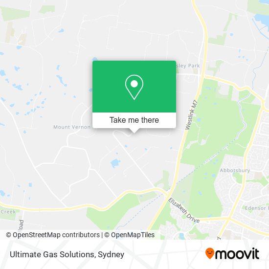 Ultimate Gas Solutions map