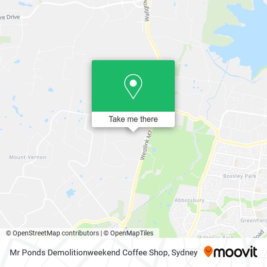 Mr Ponds Demolitionweekend Coffee Shop map