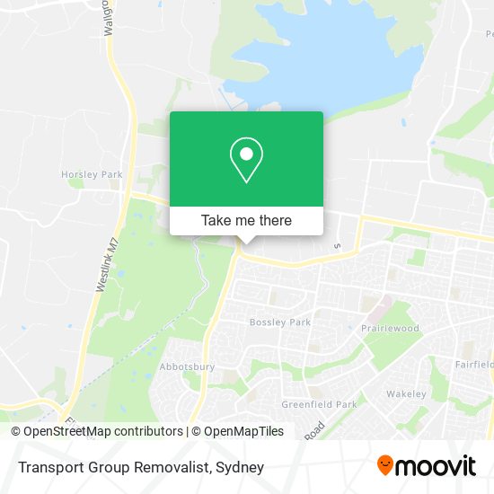 Transport Group Removalist map