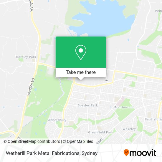 Wetherill Park Metal Fabrications map