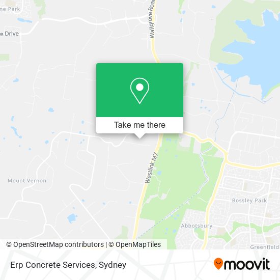Erp Concrete Services map