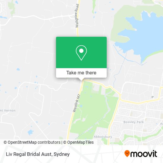 Liv Regal Bridal Aust map