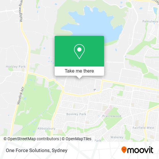 One Force Solutions map