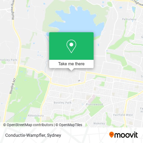 Conductix-Wampfler map