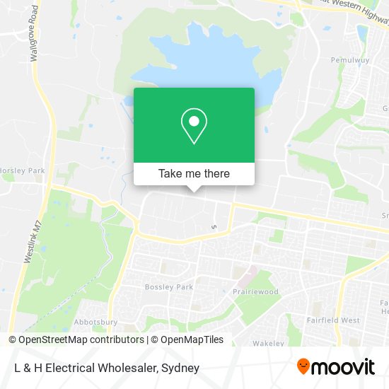 L & H Electrical Wholesaler map