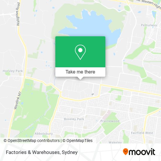 Factories & Warehouses map