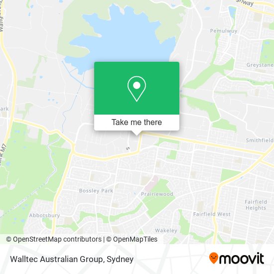 Walltec Australian Group map