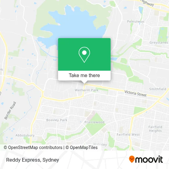 Reddy Express map