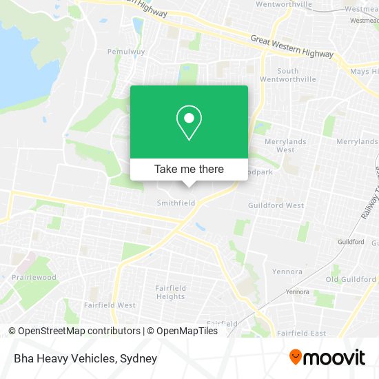 Bha Heavy Vehicles map