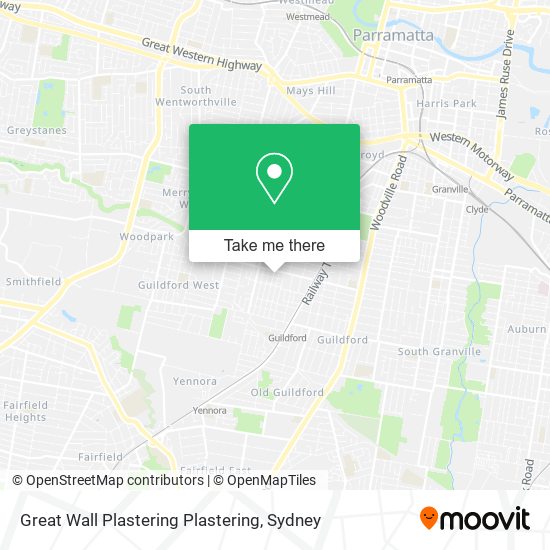 Great Wall Plastering Plastering map