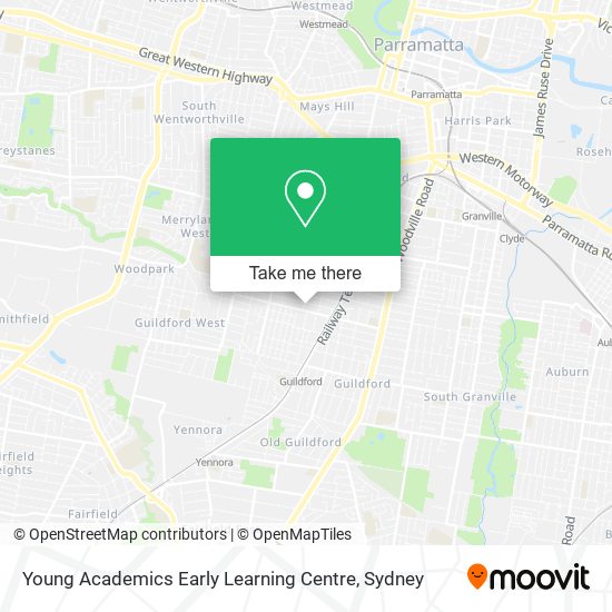 Mapa Young Academics Early Learning Centre